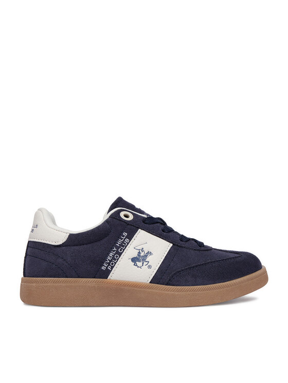 Beverly Hills Polo Club Sneakersy CWBEO-A3412140 Granatowy