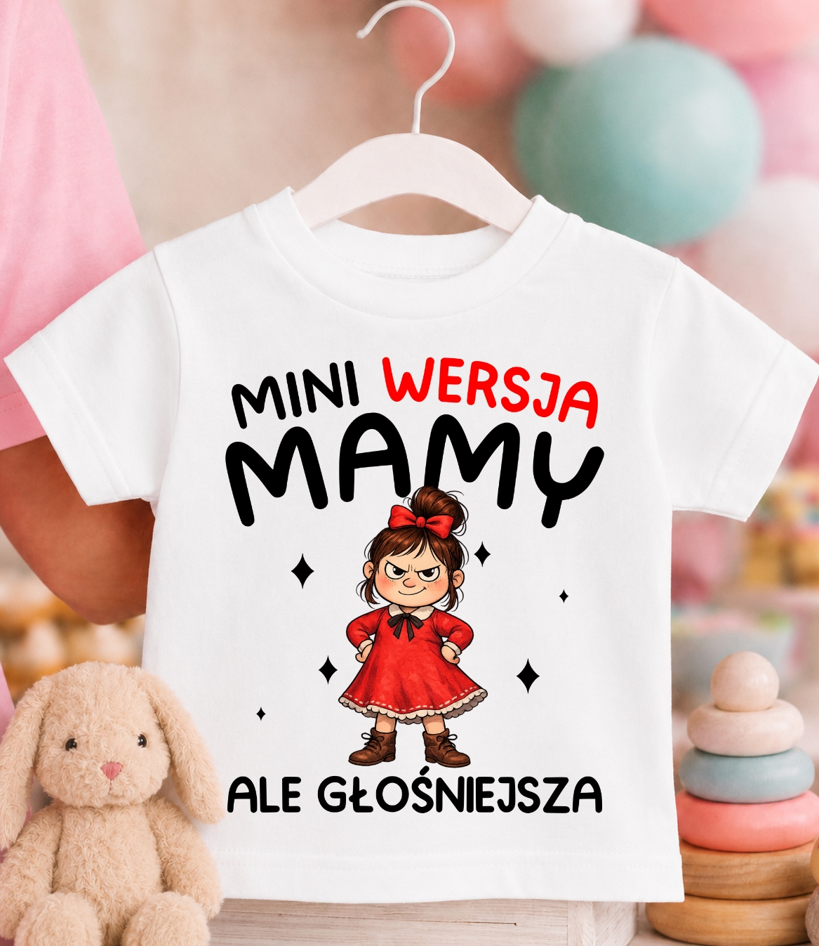 Koszulka dziecięca ''MINI WERSJA MAMY''