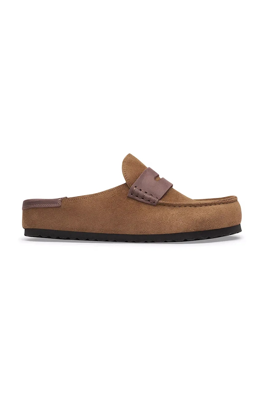 Birkenstock Naples Wrapped LEVE/LEOI klapki mules damskie skórzane