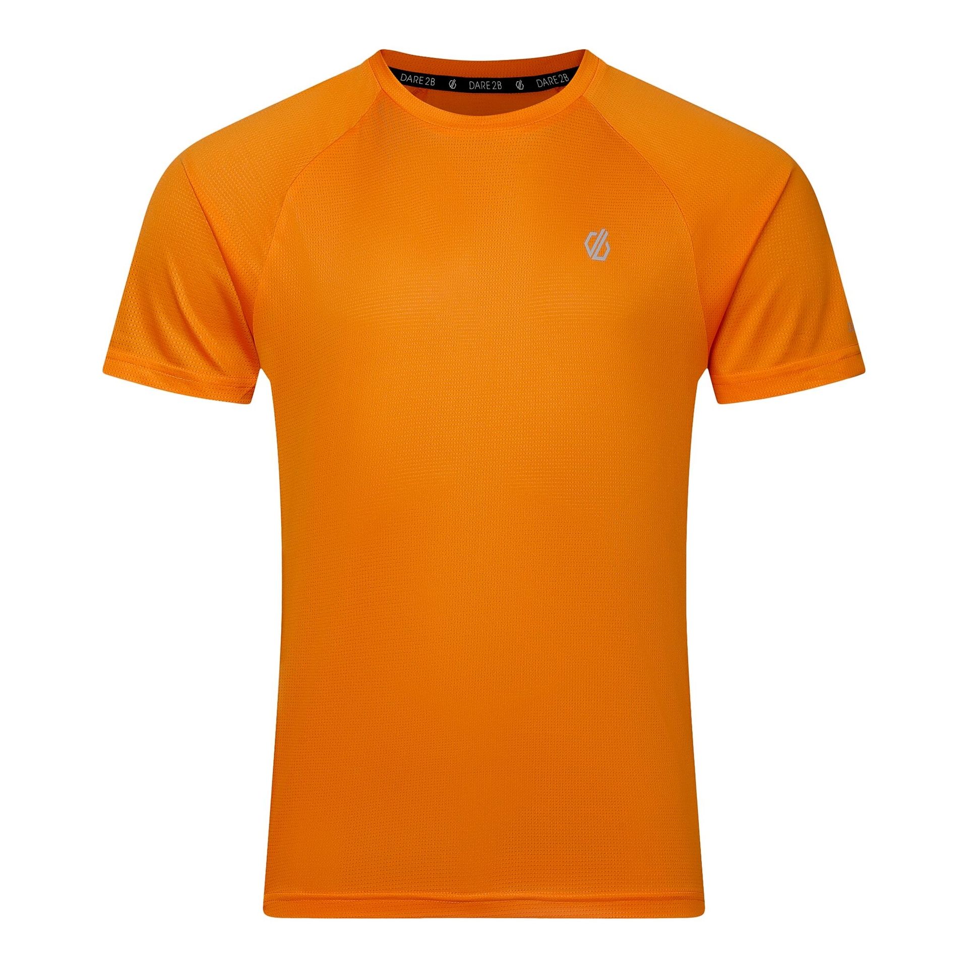 Dare 2b Koszulka męska szybkoschnąca Accelerate Pomarańczowy, Rozmiar: 3XL
