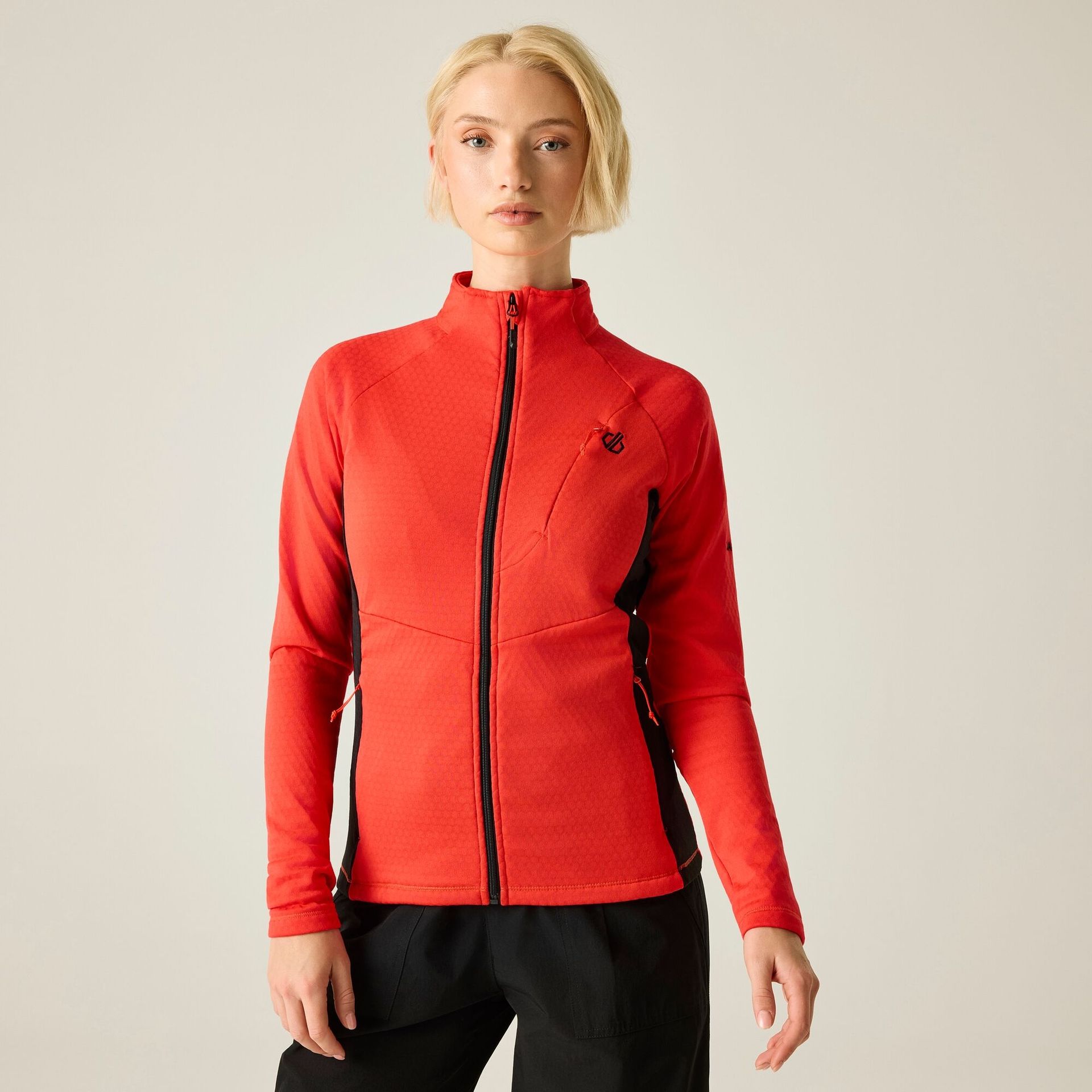 Dare 2b Bluza damska rozpinana Emerging III Czerwony, Rozmiar: 46