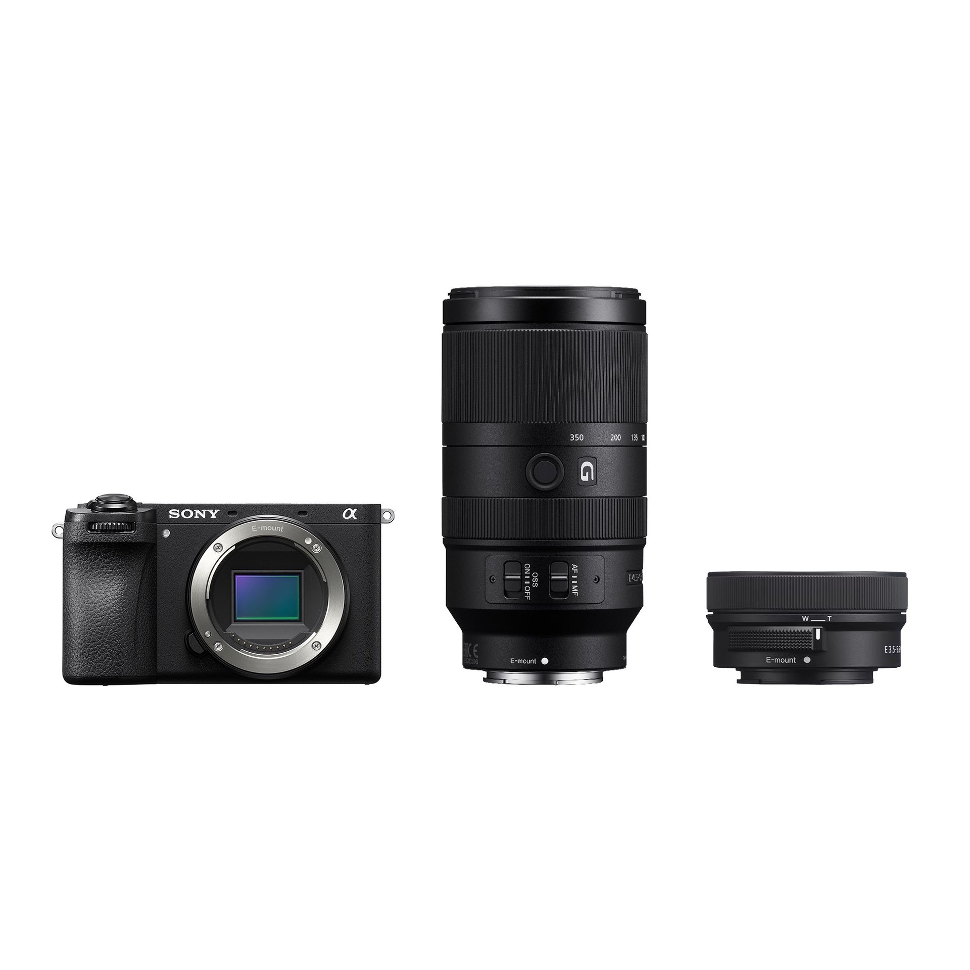 Sony A6700 + E PZ 16-50mm OSS II + E 70-350mm G OSS ILCE6700GBDI
