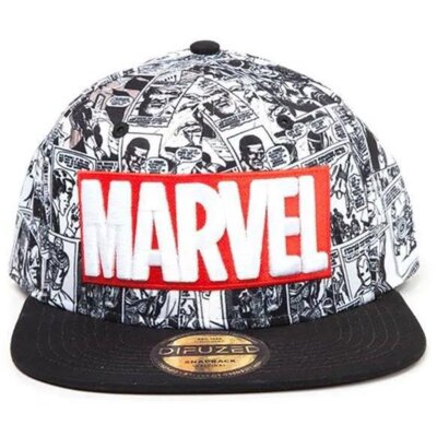 Czapka DIFUZED Marvel Comics Czarny