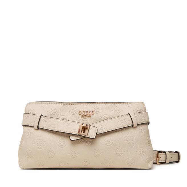 Torebka Guess Ella Logo Mini HWPD97 46730 Beżowy jasny