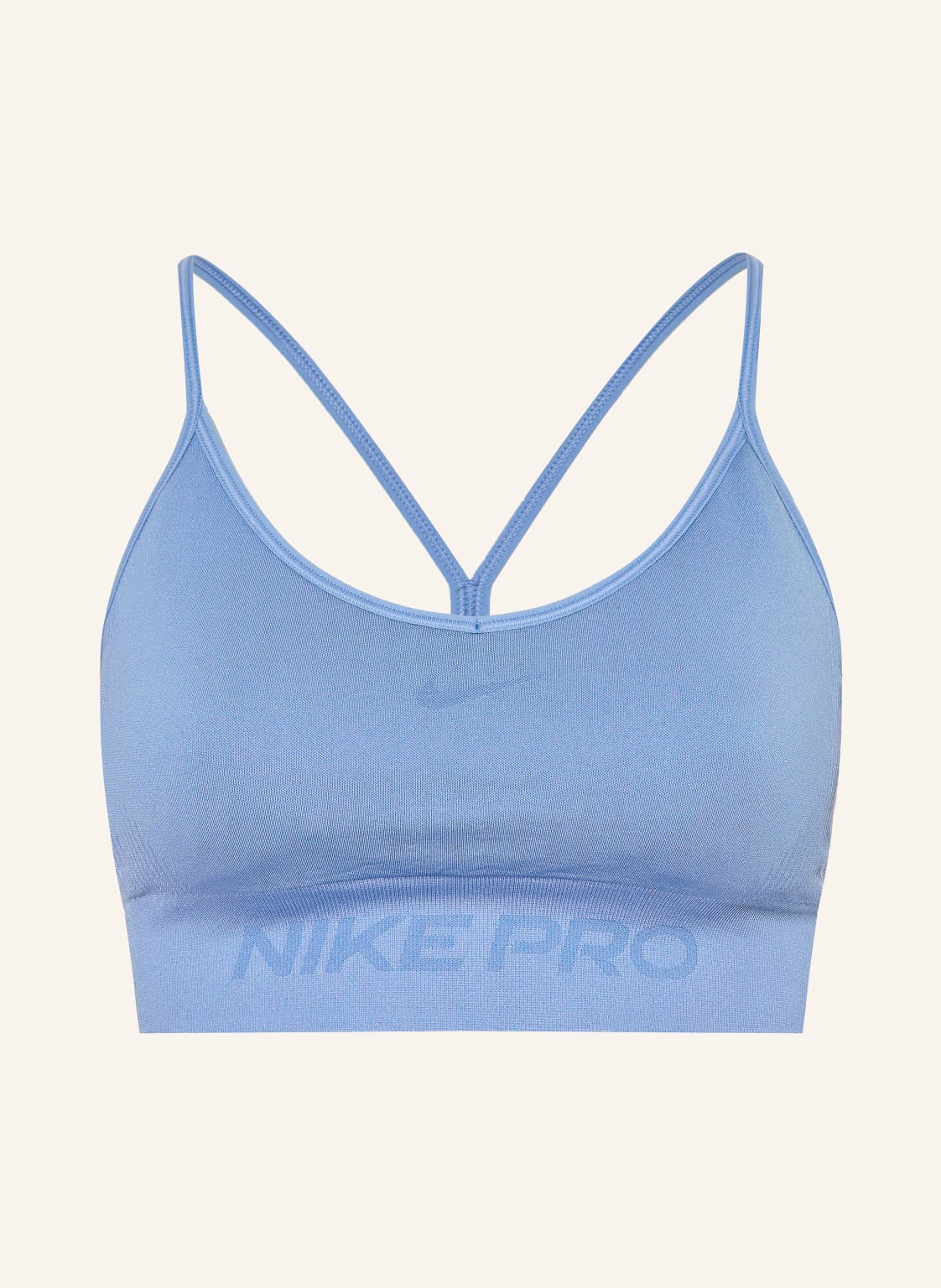 Nike Biustonosz Sportowy Pro Seamless blau