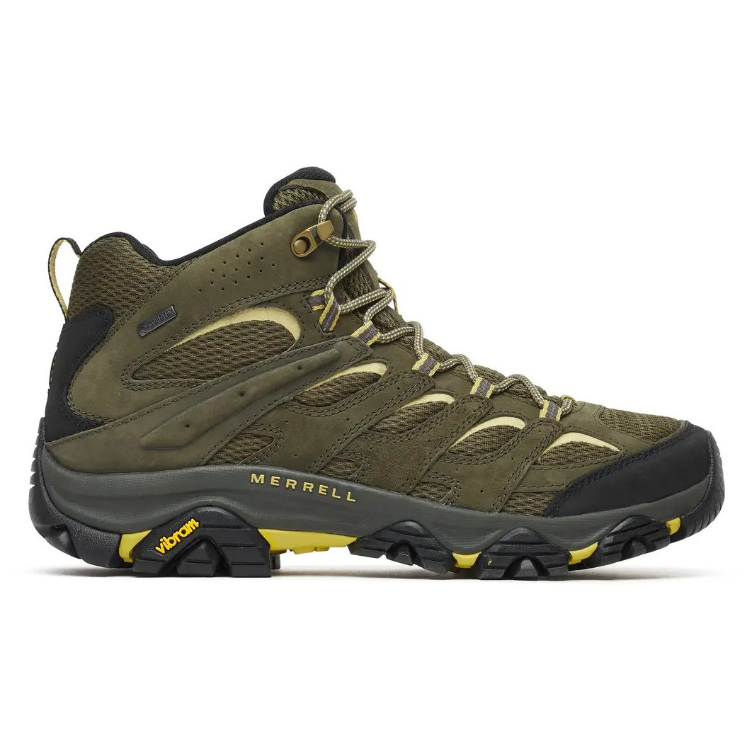 Męskie buty turystyczne Merrell Moab 3 Mid Gtx Rozmiar butów (UE): 46 / Kolor: ciemnozielony