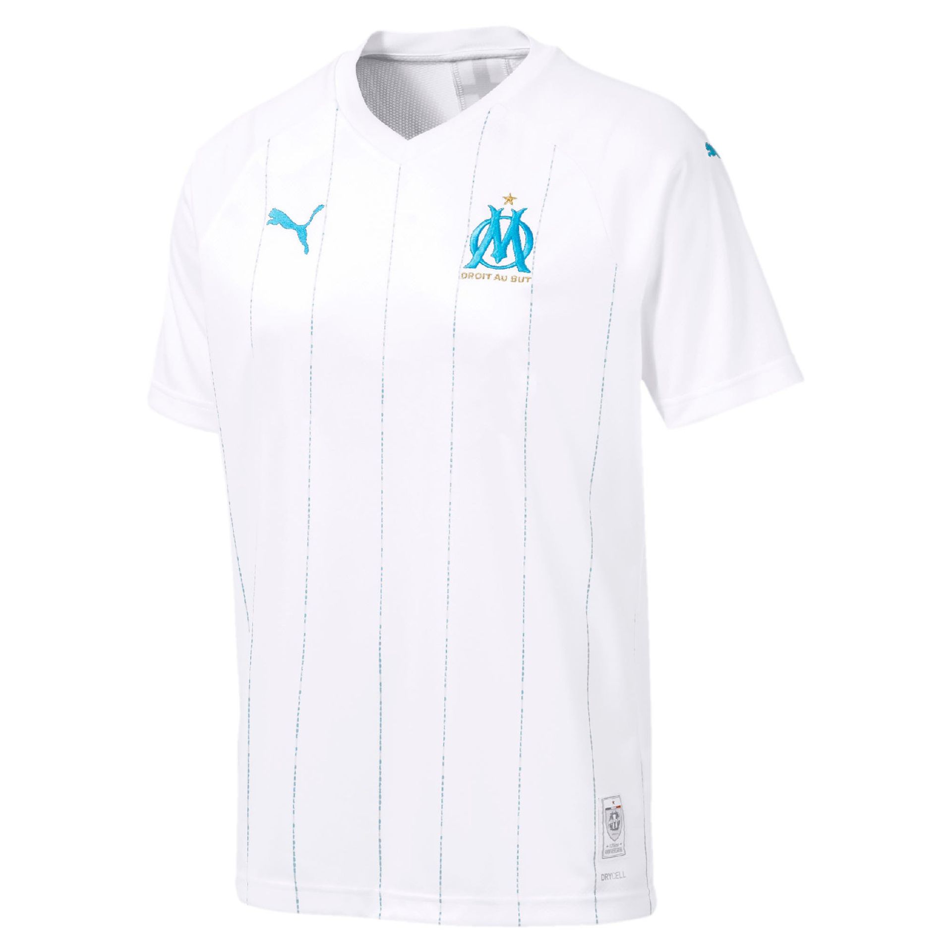 Koszulka OLYMPIQUE DE MARSEILLE na rozgrywki krajowe 19/20 dla dzieci - PUMA