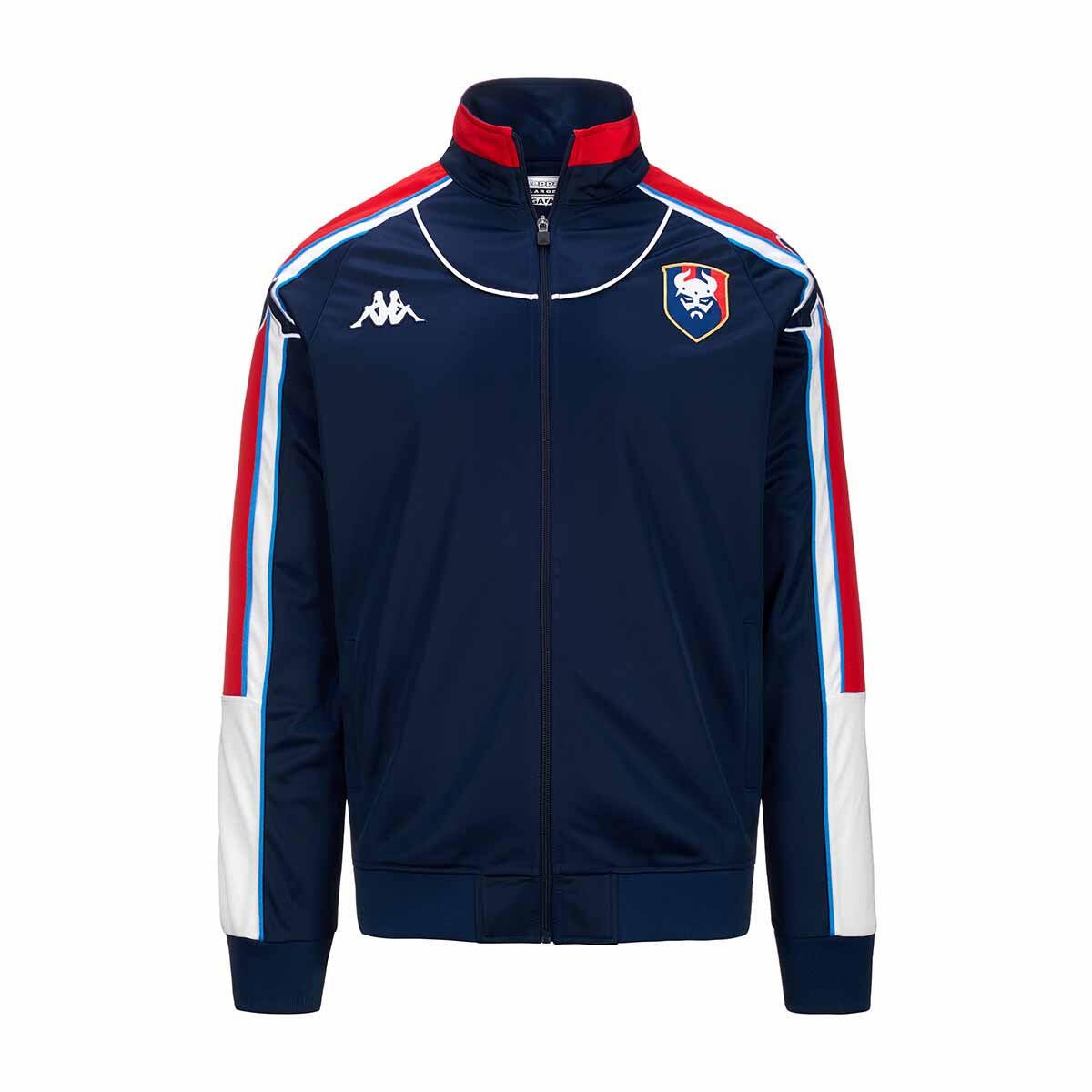 Kurtka dresowa dla dzieci SM Caen Regroove 2024/25 - KAPPA