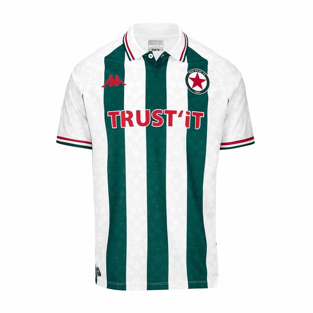 Koszulka dla dzieci Red Star FC Kombat Heritage 2024/25 - KAPPA
