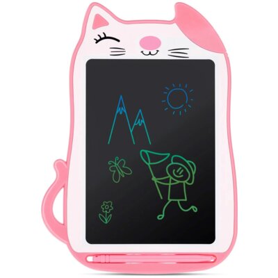 Tablet do rysowania SUN BABY Magiczny tablet Znikopis Kotek J07.020.3.1