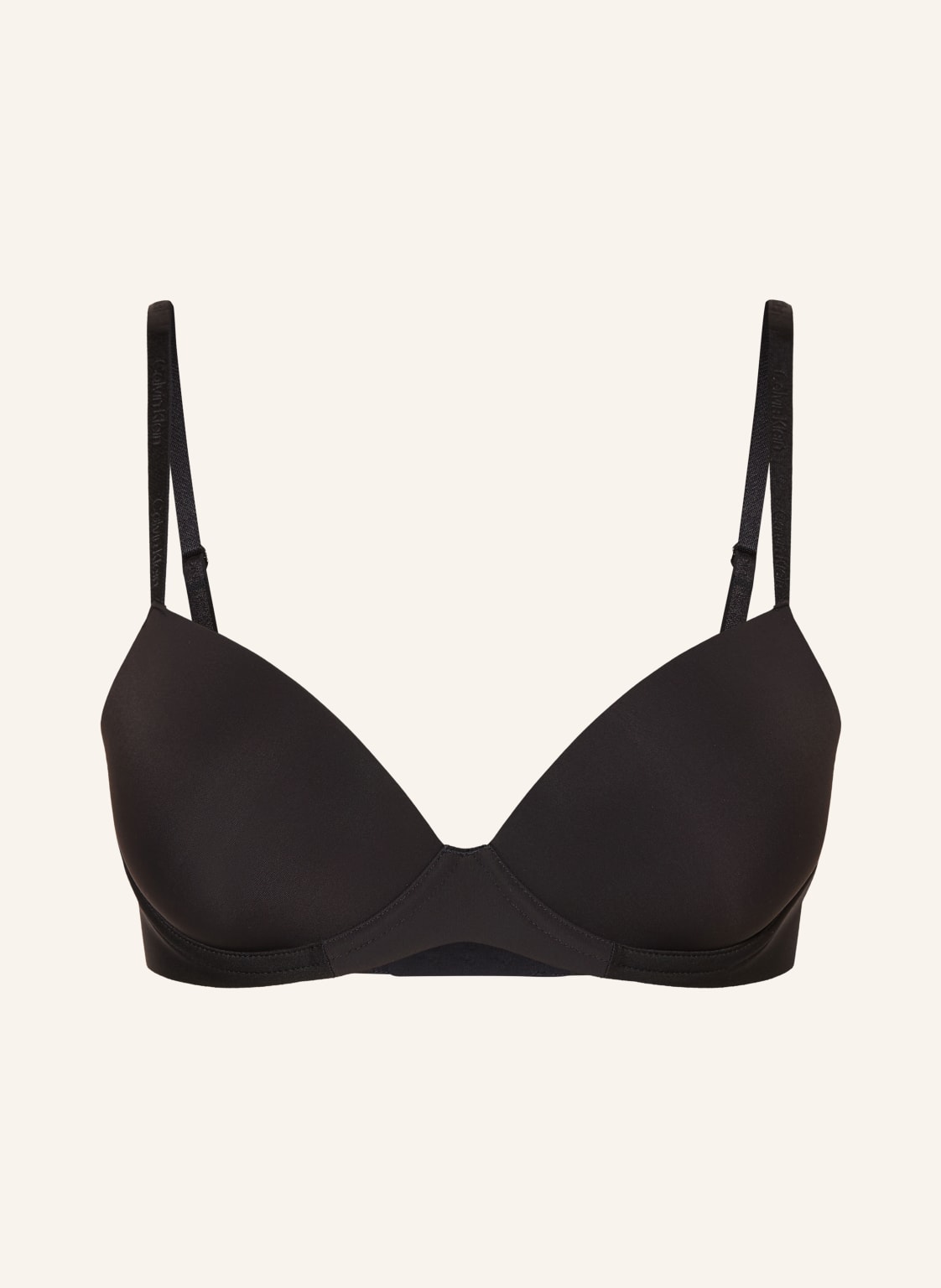 Calvin Klein Biustonosz Z Fiszbinami Lift Demi schwarz