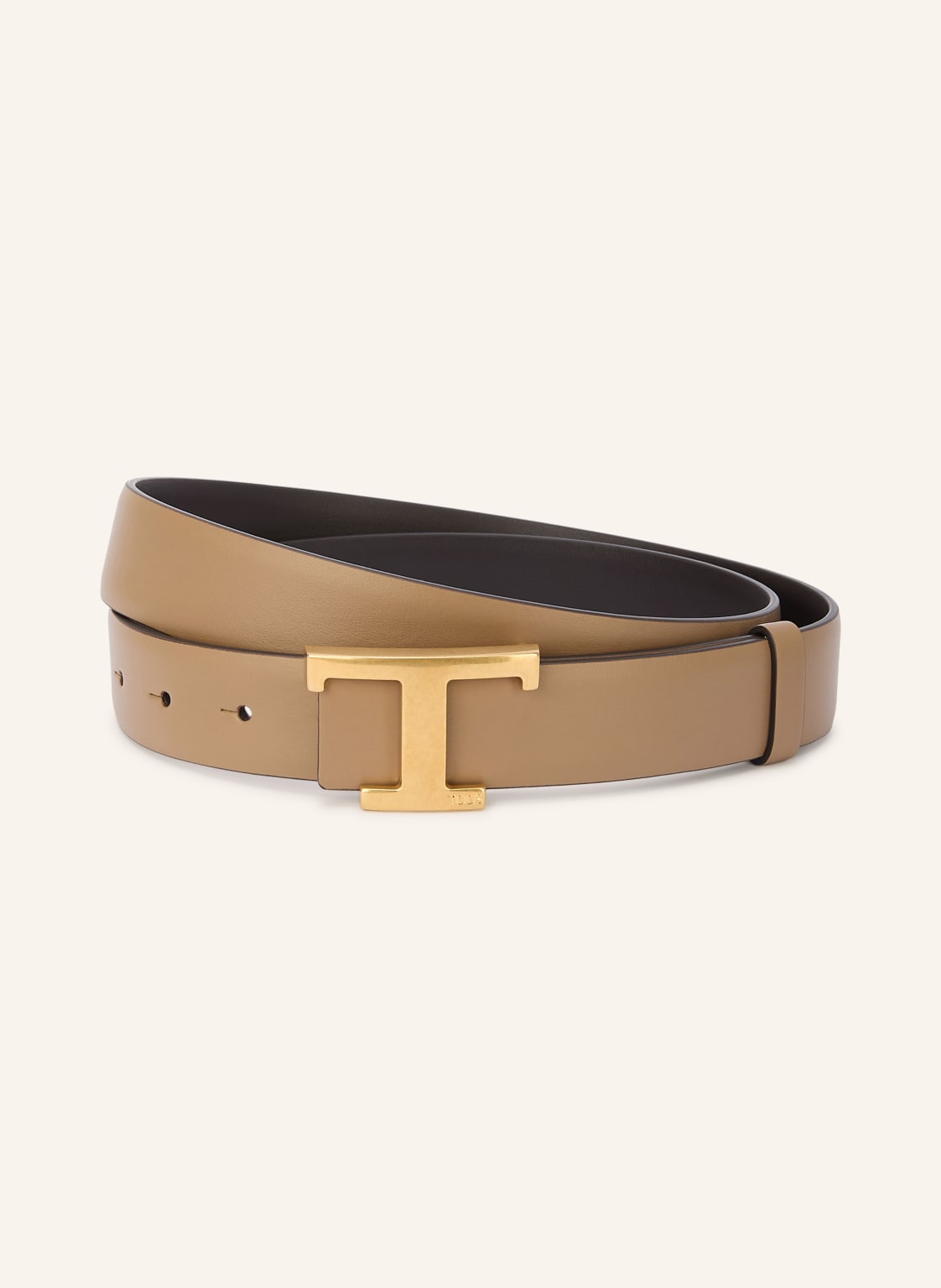 Tod's Pasek Skórzany Dwustronny braun