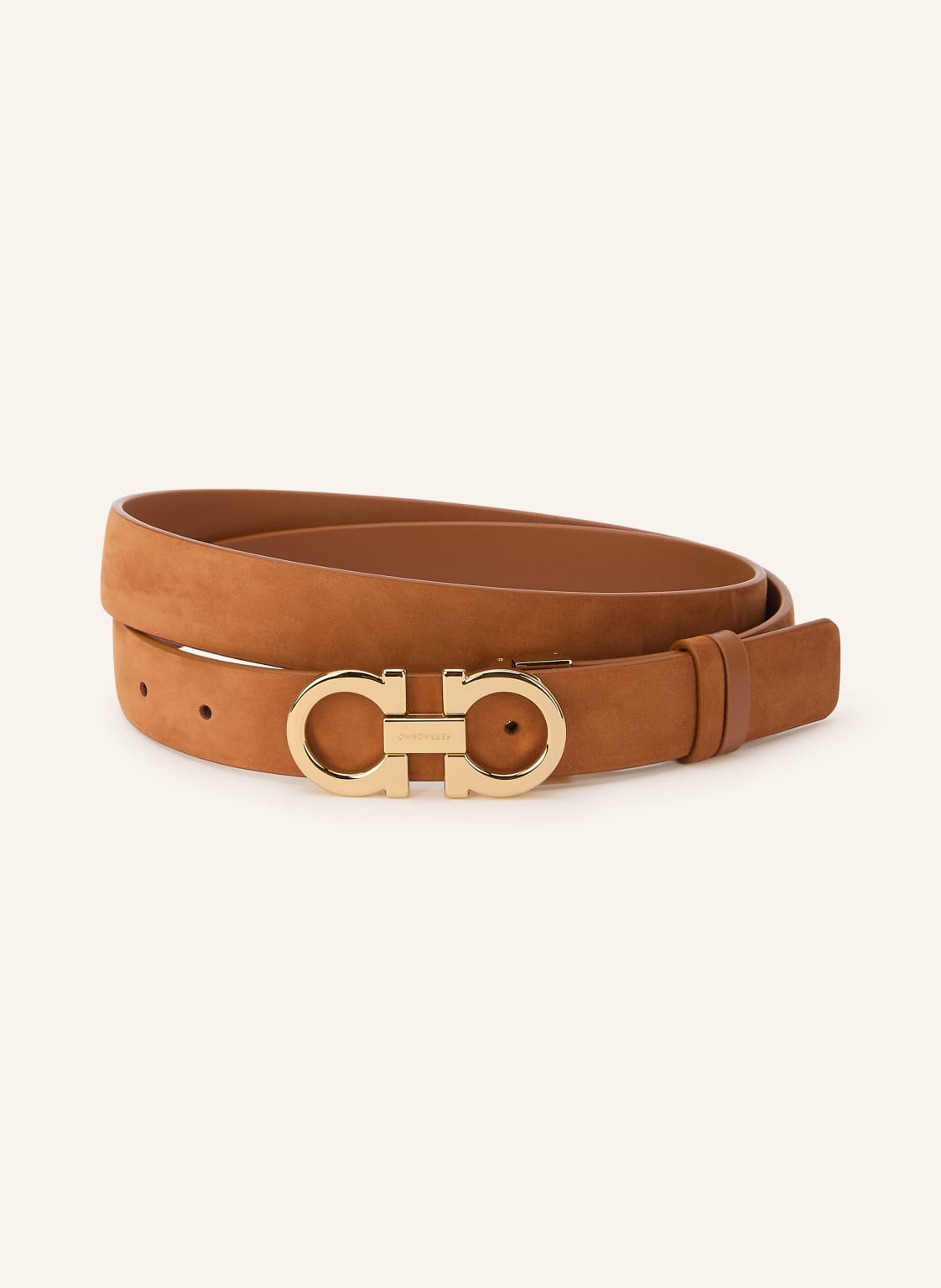 Ferragamo Pasek Skórzany braun