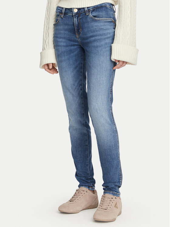 Guess Jeansy W6YAJ2 D1583 Niebieski Shaping Fit