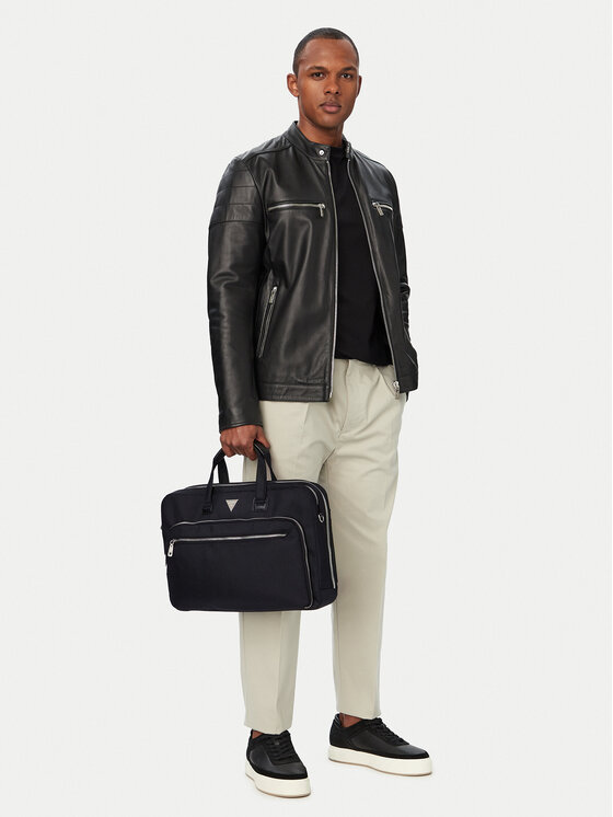 Guess Torba na laptopa HMBEHN P6338 Czarny
