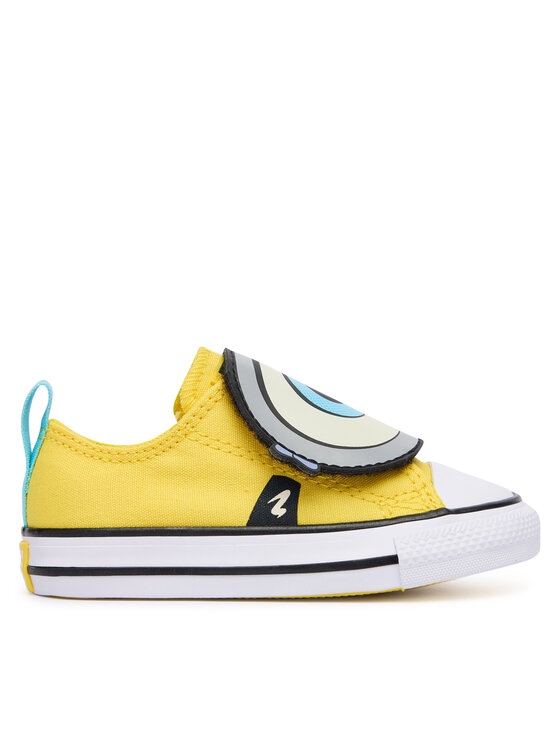 Converse Trampki Converse x Minions Chuck Taylor All Star One Strap Easy-On A21407C Żółty