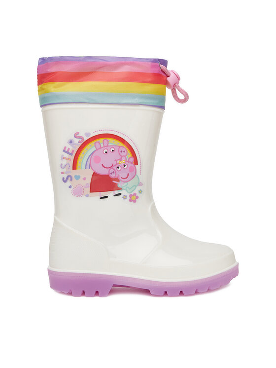 Peppa Pig Kalosze CEO-NJ-AW26-302PP Biały
