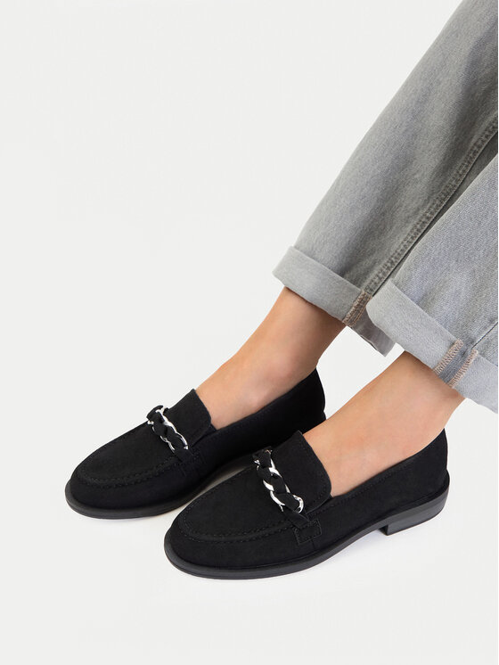 JENNY Loafersy CEO-HY1666-5 Czarny