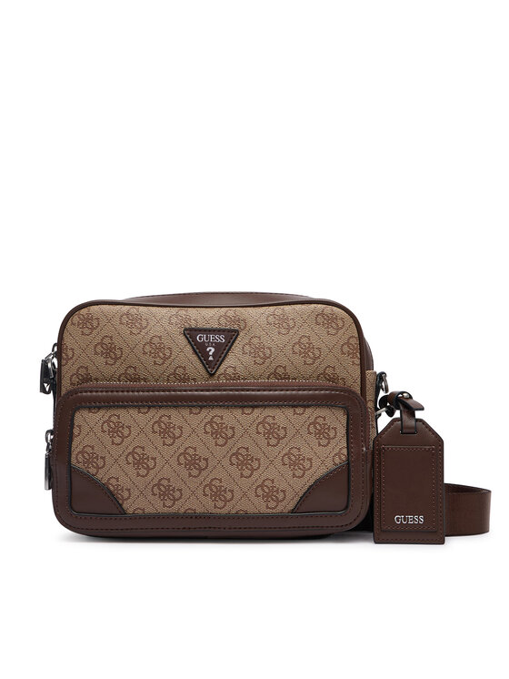 Guess Saszetka Milano HMMIL LP6222 Brązowy