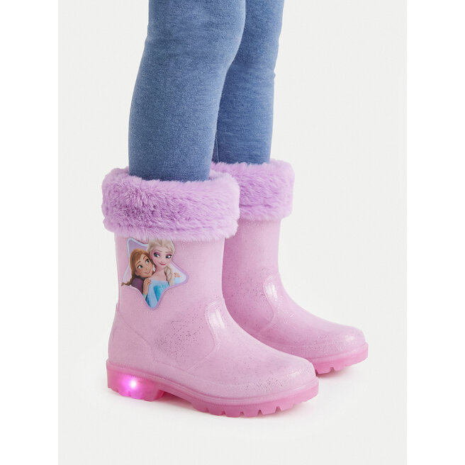 Kalosze Frozen CEO-NJ-AW26-201DFR Fioletowy jasny