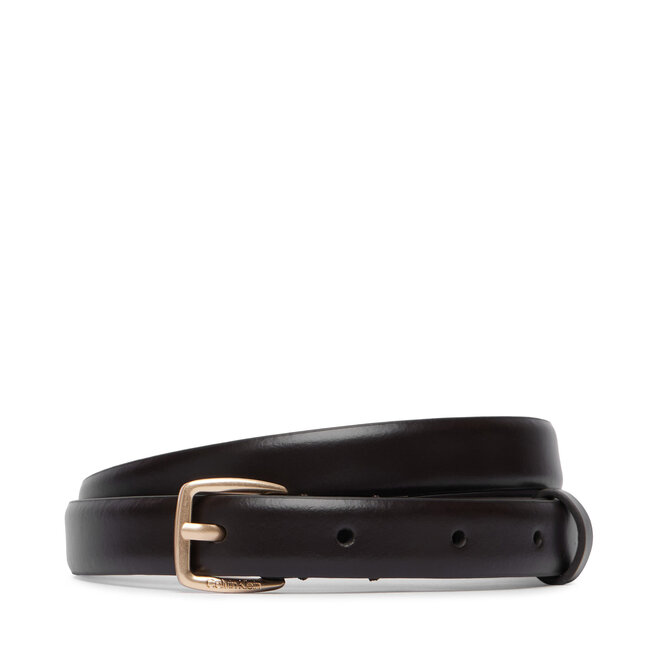 Pasek Calvin Klein Essential Buckle 20Mm LV04F7111G Brązowy ciemny