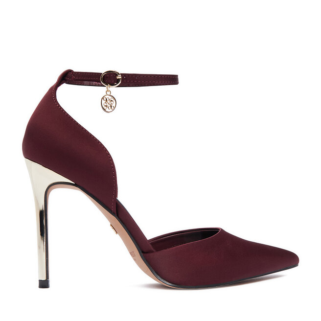 Szpilki Nine West CEO-CWBFS255 Bordowy