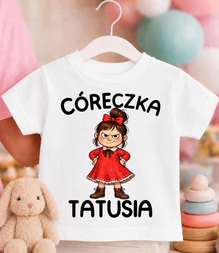 Koszulka dziecięca ''CÓRECZKA TATUSIA ''