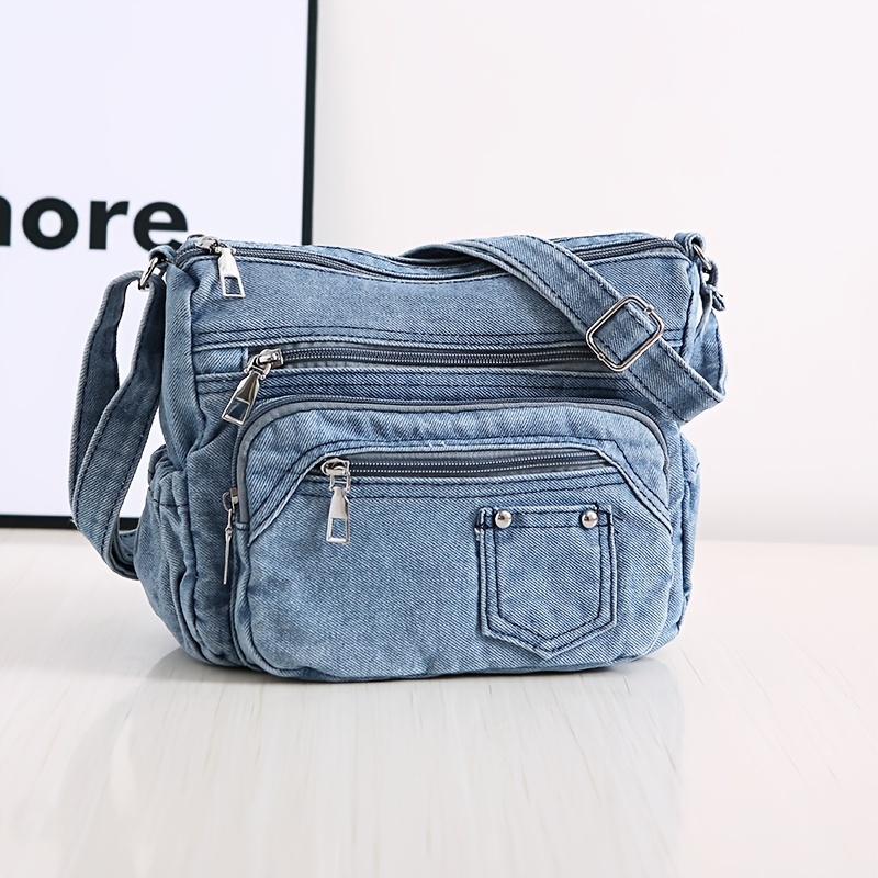 TEMU casualowa i modna torba na ramię, retro wieeszeniowa, łatwa i wszechstronna torba crossbody, idealna do dojazdów do pracy i podróży na świeżym