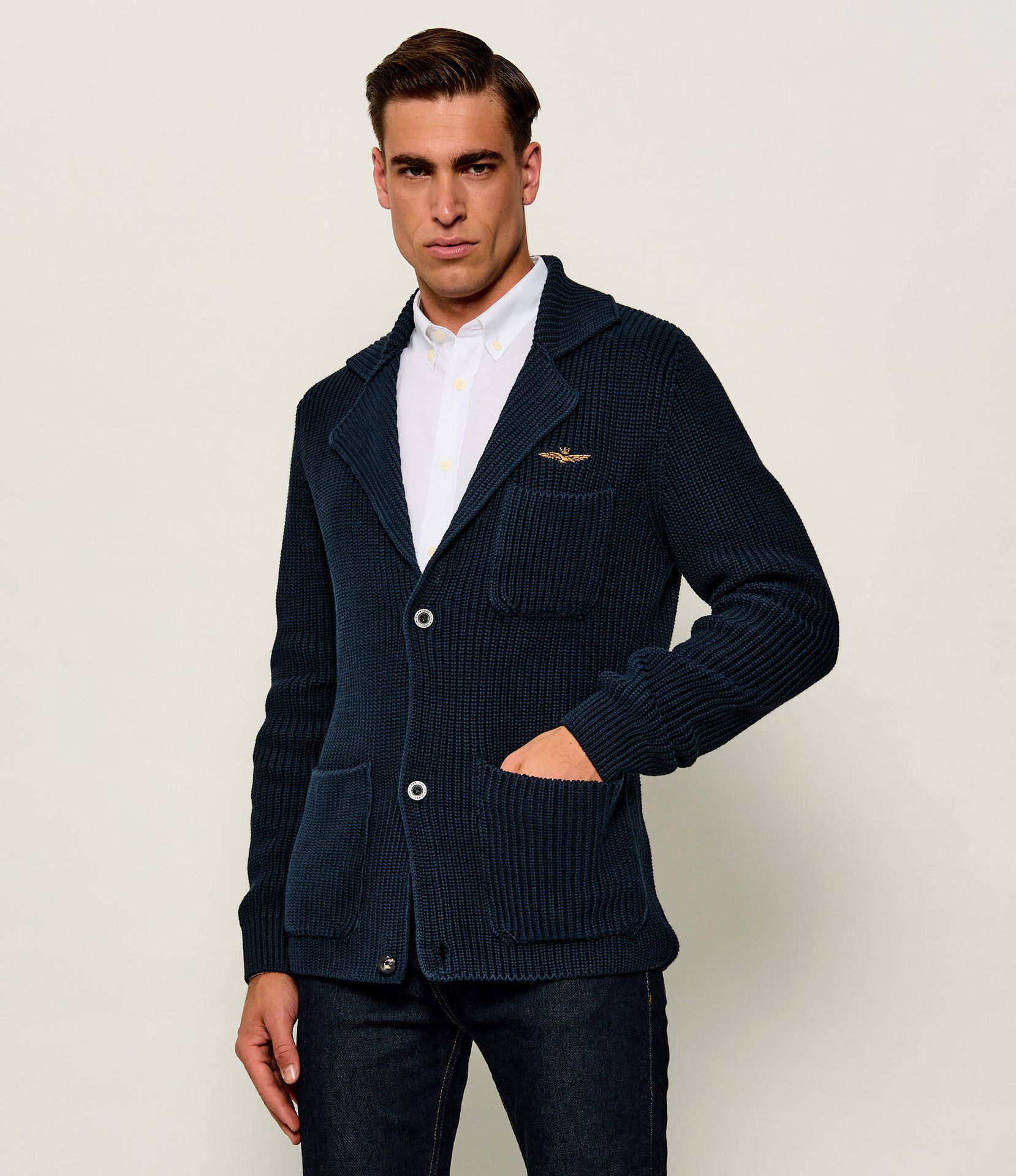 Aeronautica Militare Kardigan Regular Fit