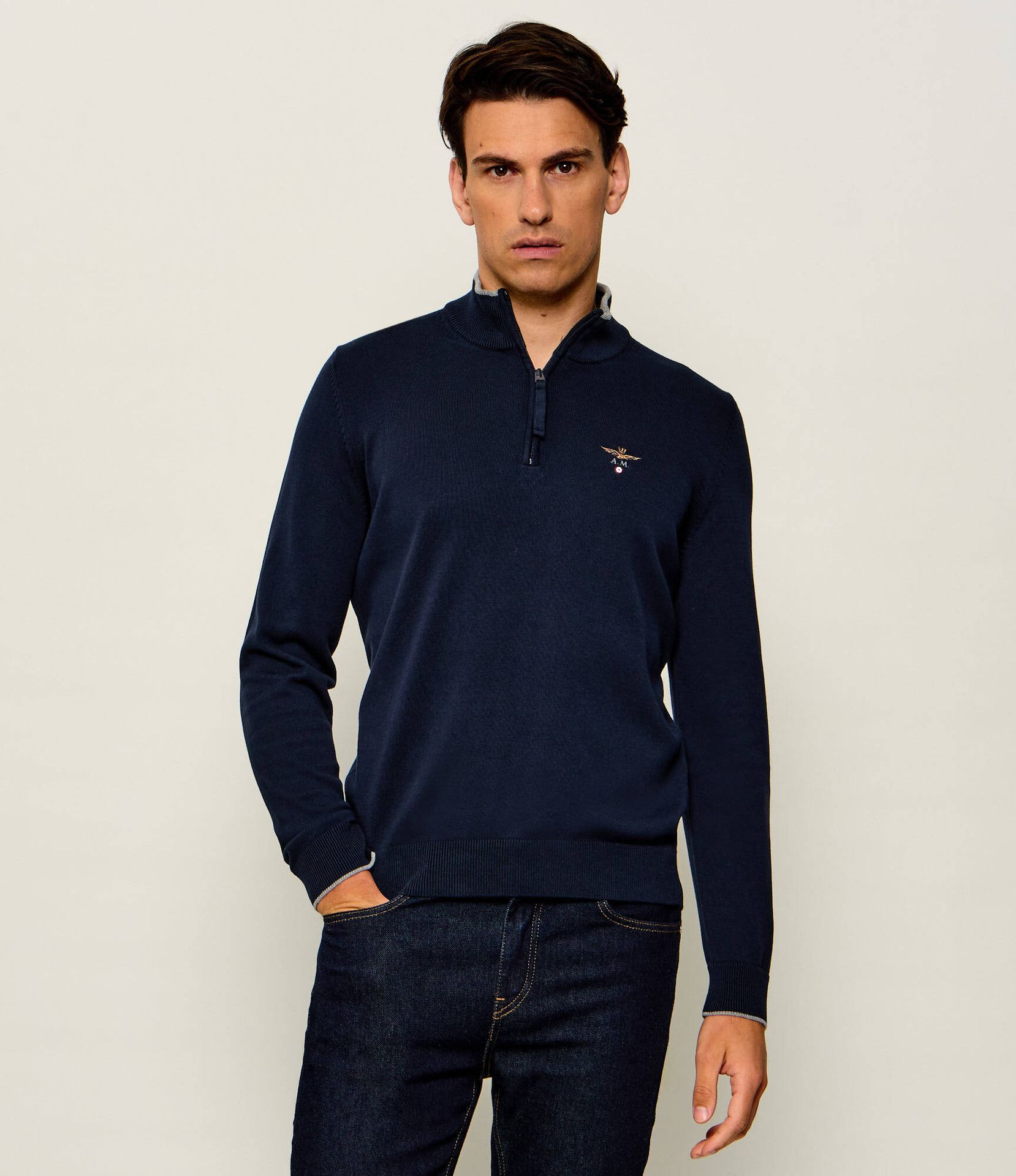 Aeronautica Militare Sweter Regular Fit