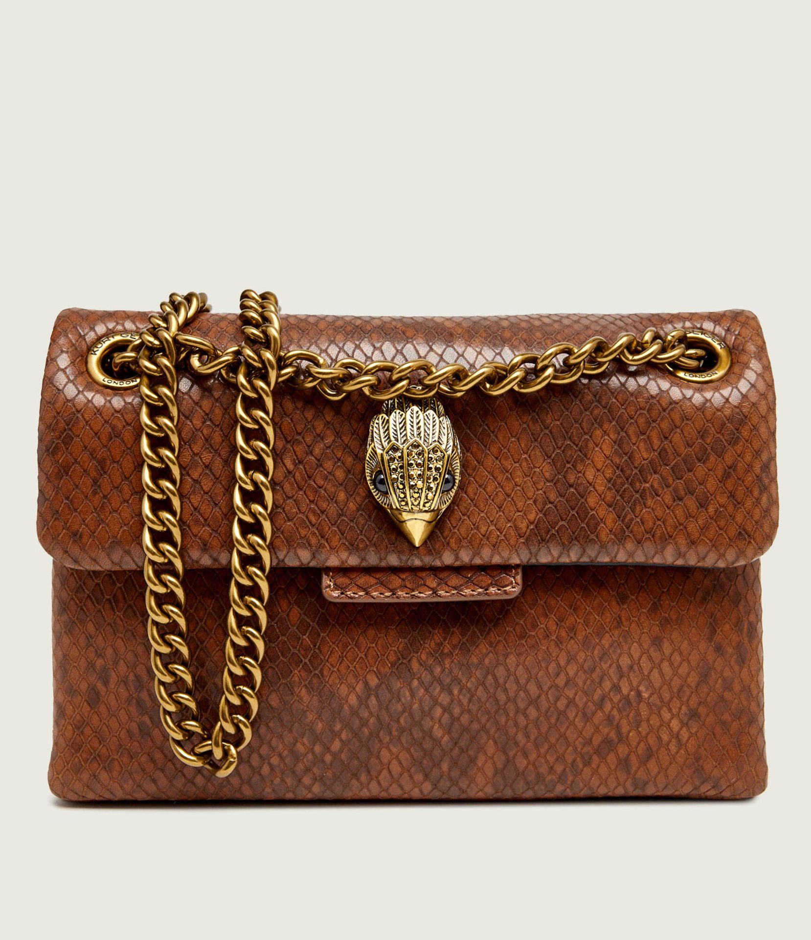 Kurt Geiger Skórzana torebka na ramię Mini Kensington