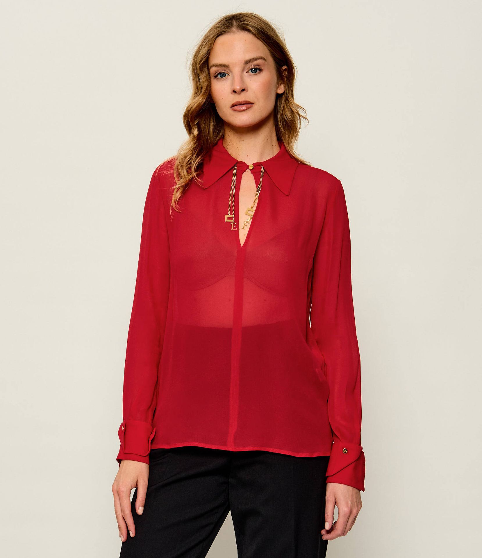 Elisabetta Franchi Koszula Regular Fit