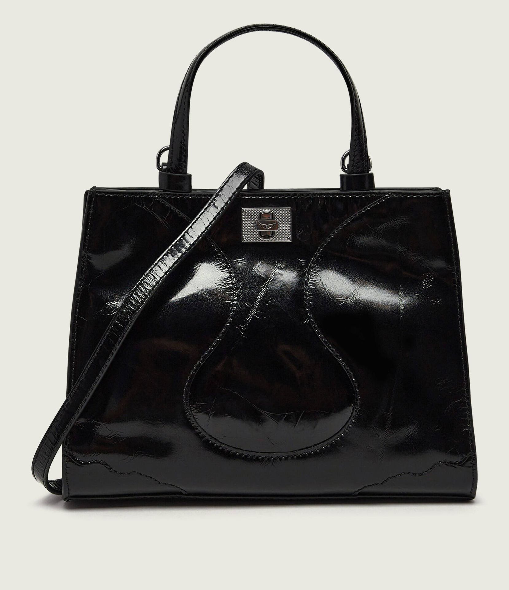 Zadig&Voltaire Skórzany kuferek Jack Mini Vintage