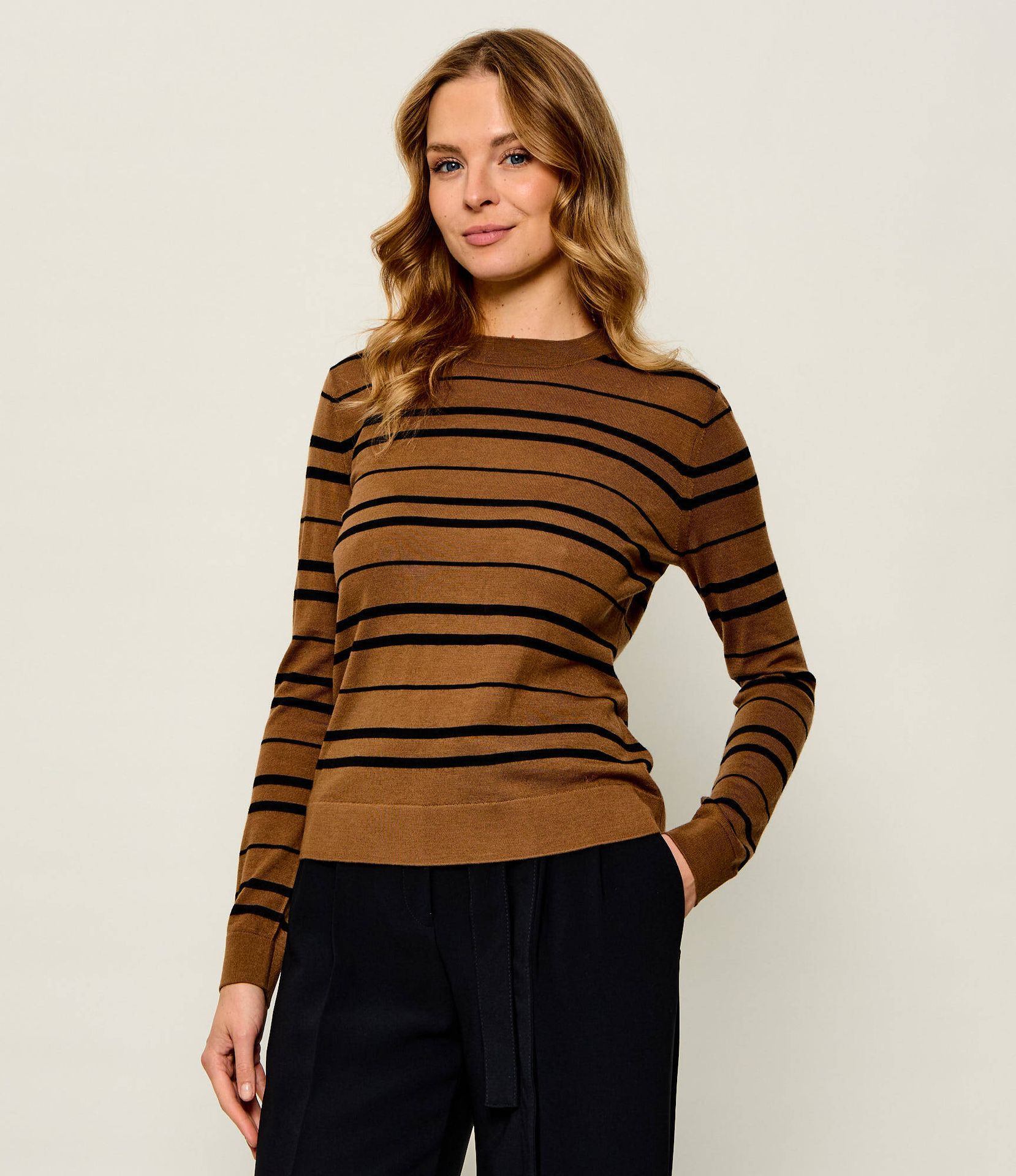 MM Wełniany sweter Mmltempo Regular Fit