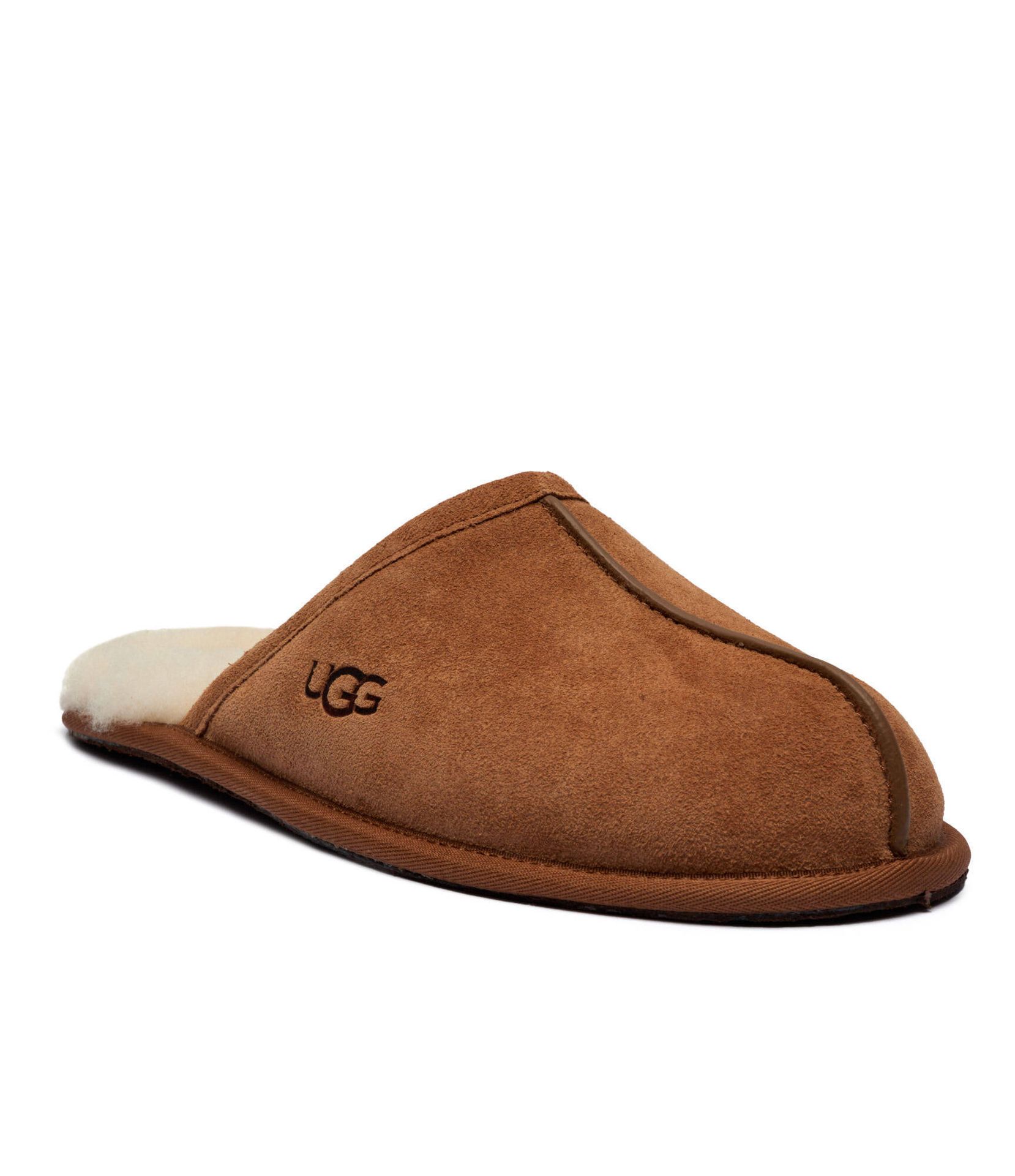 UGG Skórzane obuwie domowe