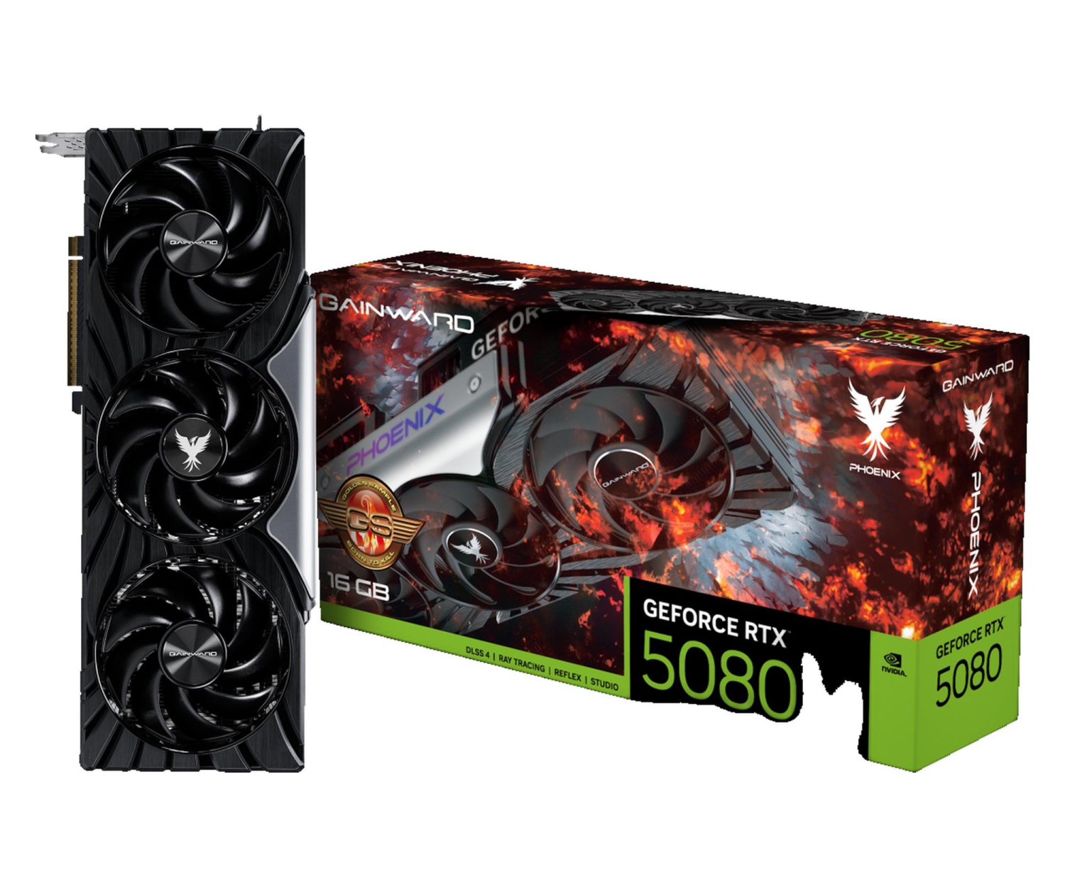 Gainward GeForce RTX 5080 Phoenix V1 GS 16GB GDDR7 DLSS4 NE75080S19T2-GB2031C