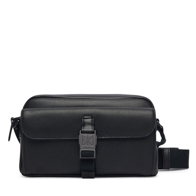 Saszetka Calvin Klein Emblem Hw Camera Bag LV04D3505G Czarny