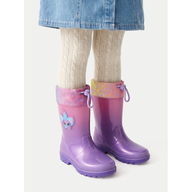 Kalosze FURBY CEO-NJ-AW26-220FUR Fioletowy