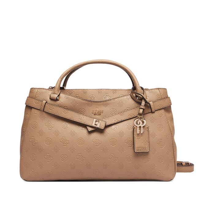 Torebka Guess Ella Logo HWPD97 46060 Beżowy ciemny