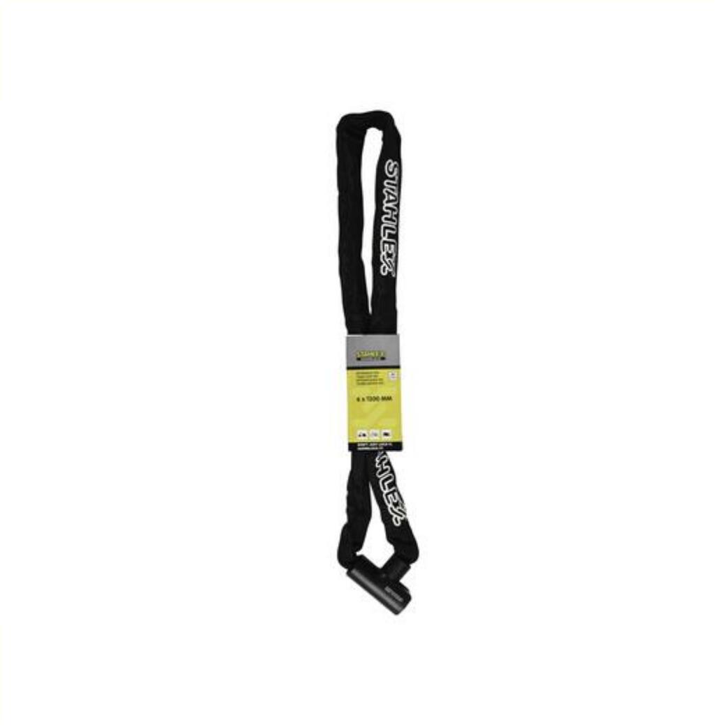 Zamek łańcuchowy STAHLEX 6x1200 mm czarny