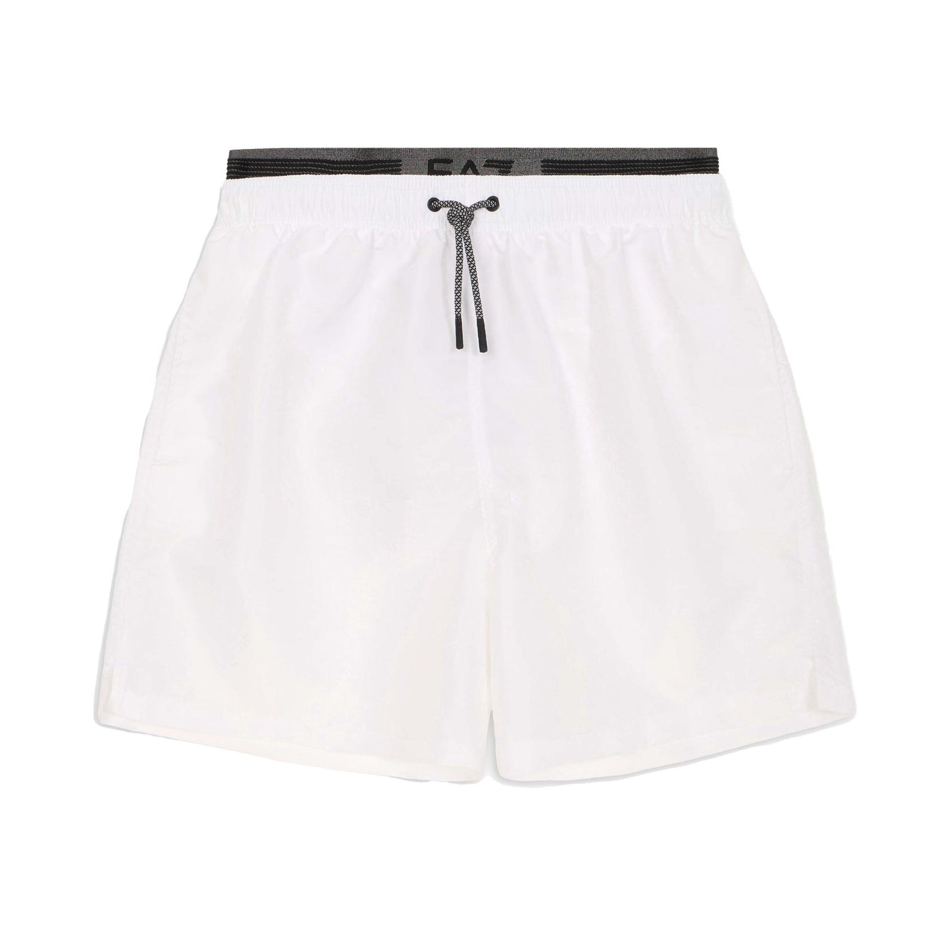 Szorty kąpielowe męskie EA7 Emporio Armani Logo Tape Boxer