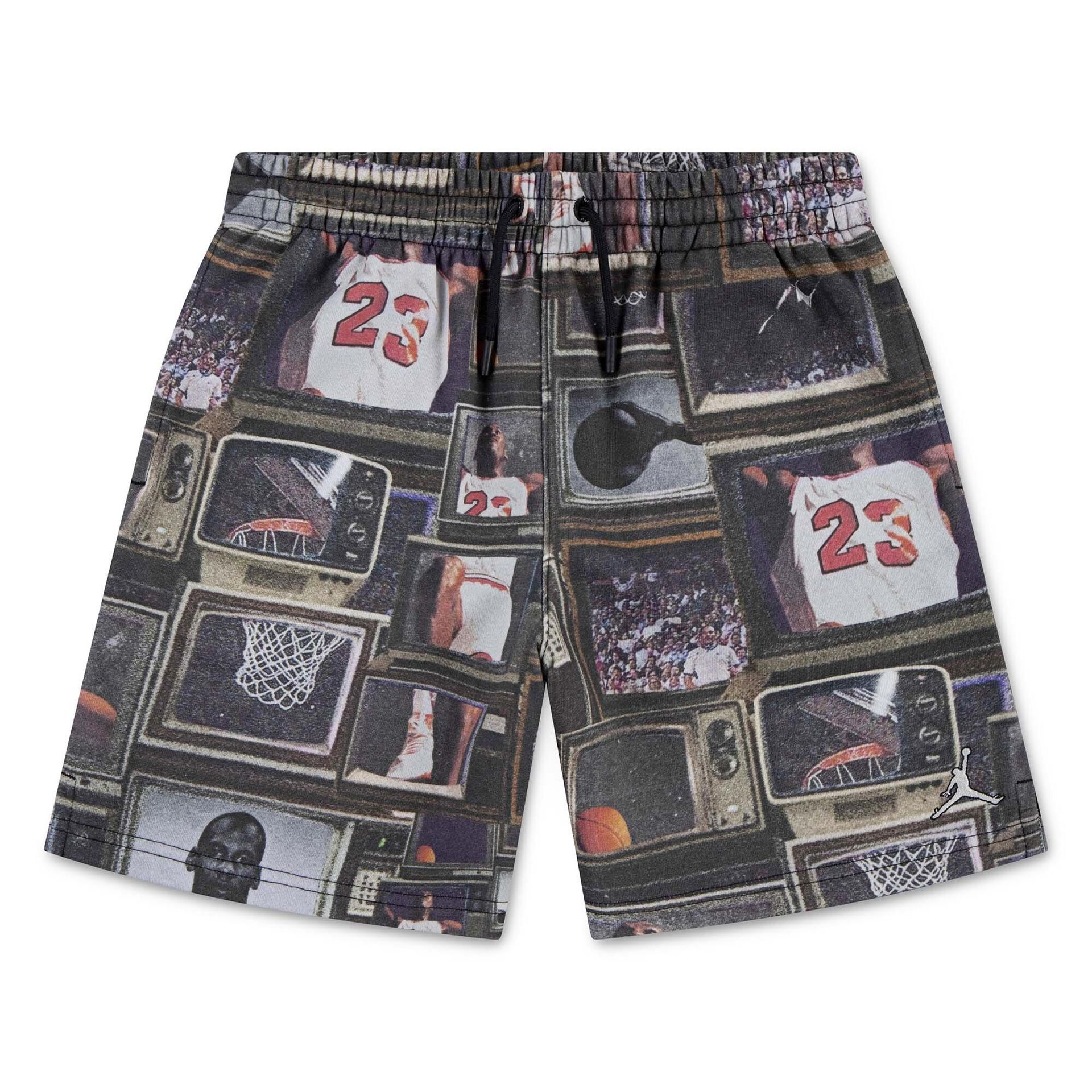 Krótkie Spodenki Jordan Jdb Mj Brklyn Aop Ft Short Dzieci