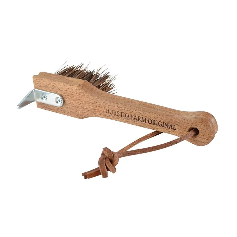 Brosse do kopyt wielofunkcyjna z ostrym narzędziem Borstiq
