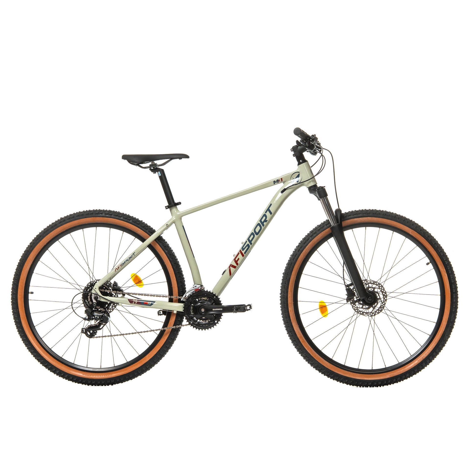 Rower MTB Afisport M3 2025 – 29 cali, rozmiar M, szary