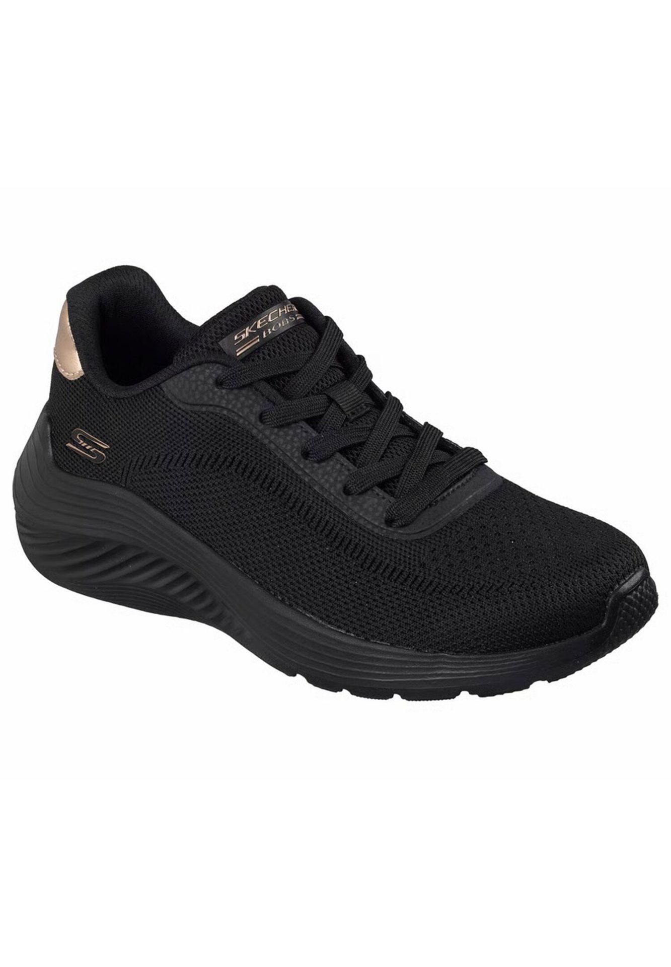 Buty SKECHERS BOBS SQUAD WAVES CURRENT Czarny