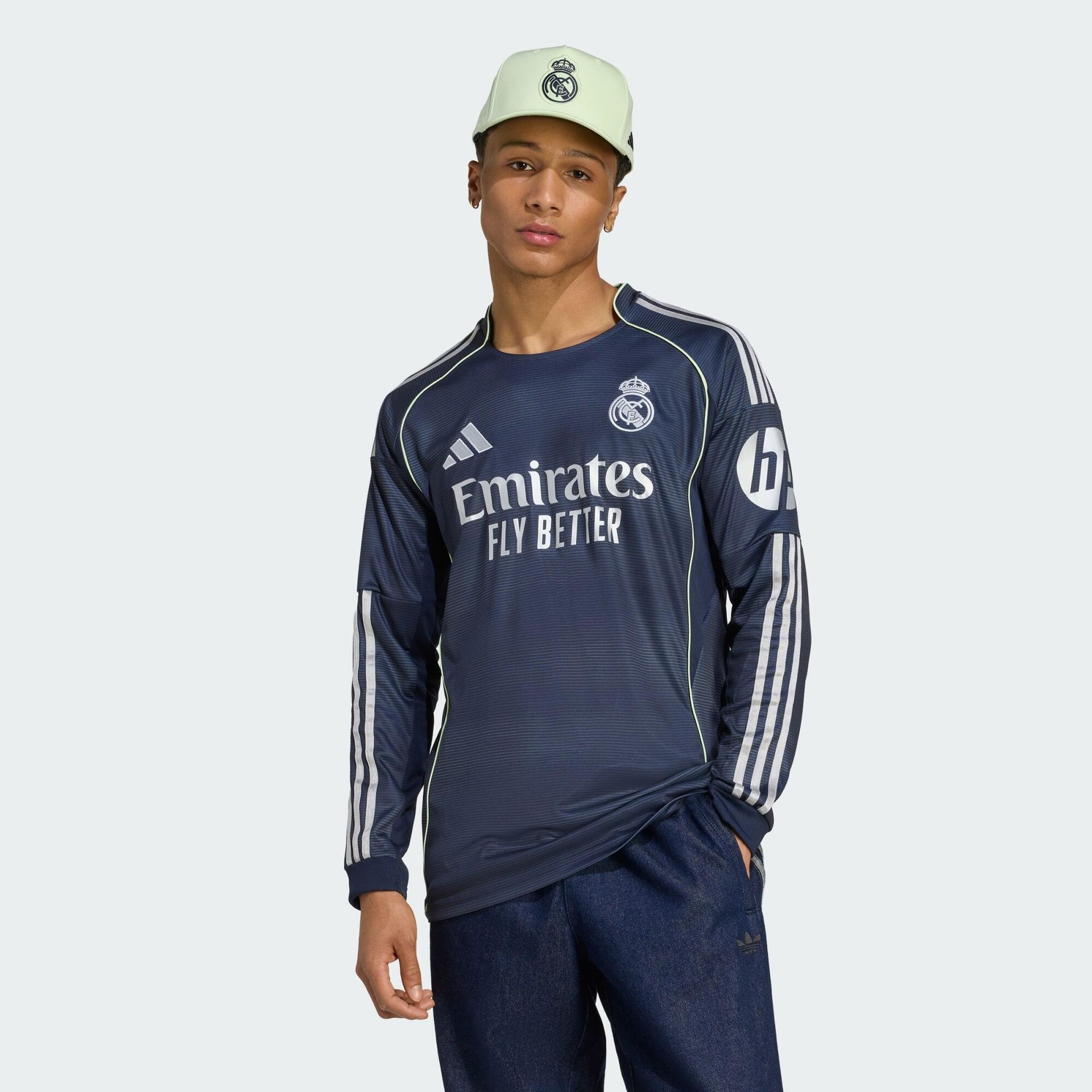 Koszulka Real Madrid 25/26 Long Sleeve Away