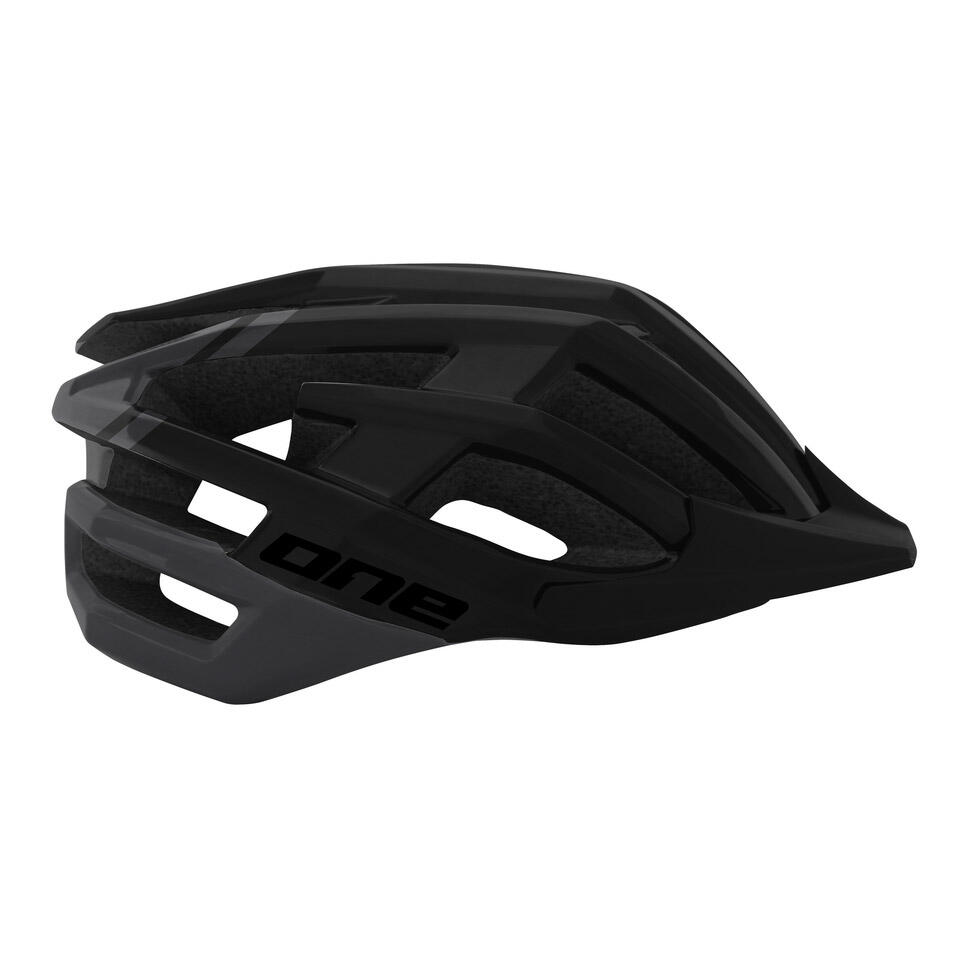 ONE Kask MTB Race S/M (54-58 cm) Czarny/Szary
