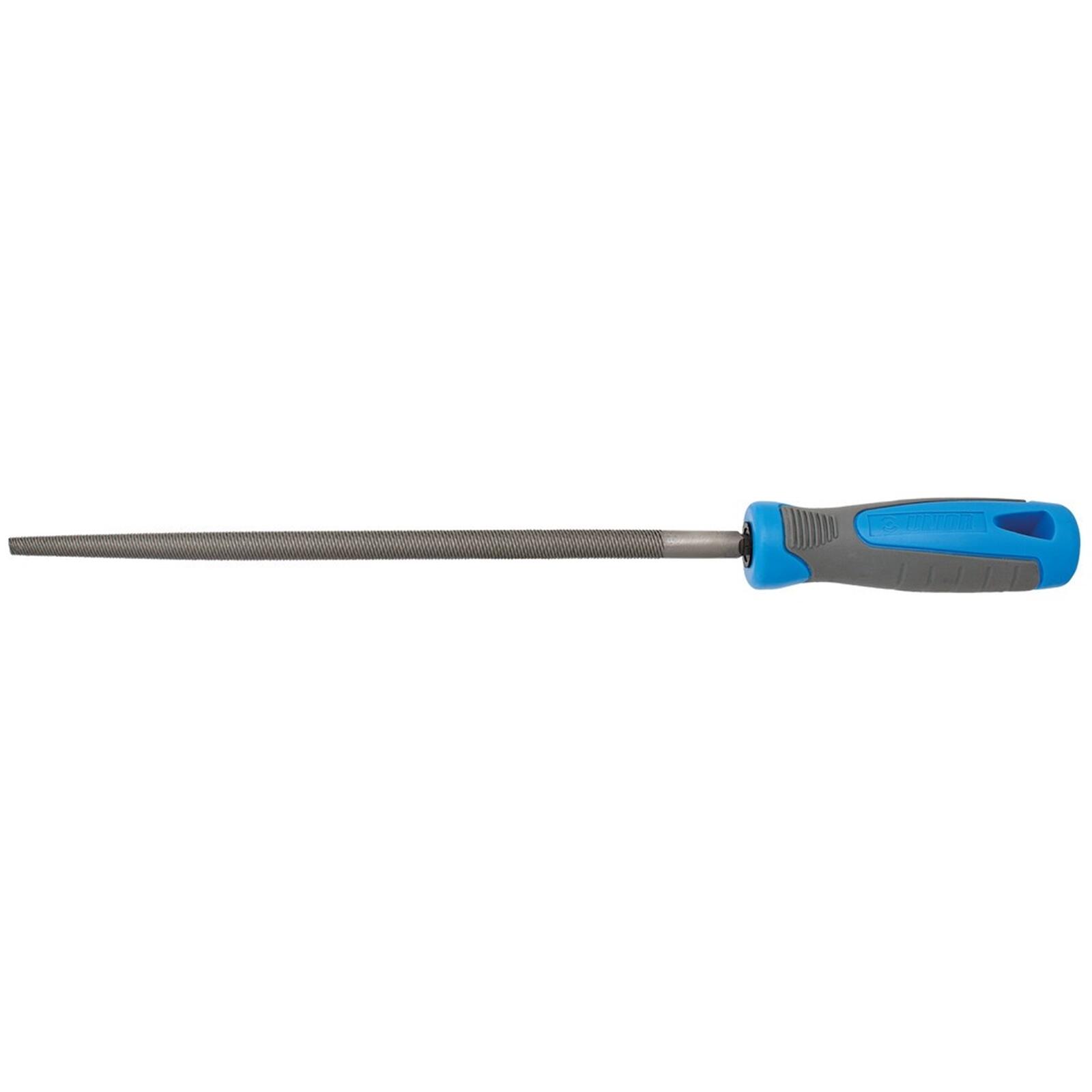 Średni miękki pilnik okrągły z uchwytem Unior 7.5x325 mm