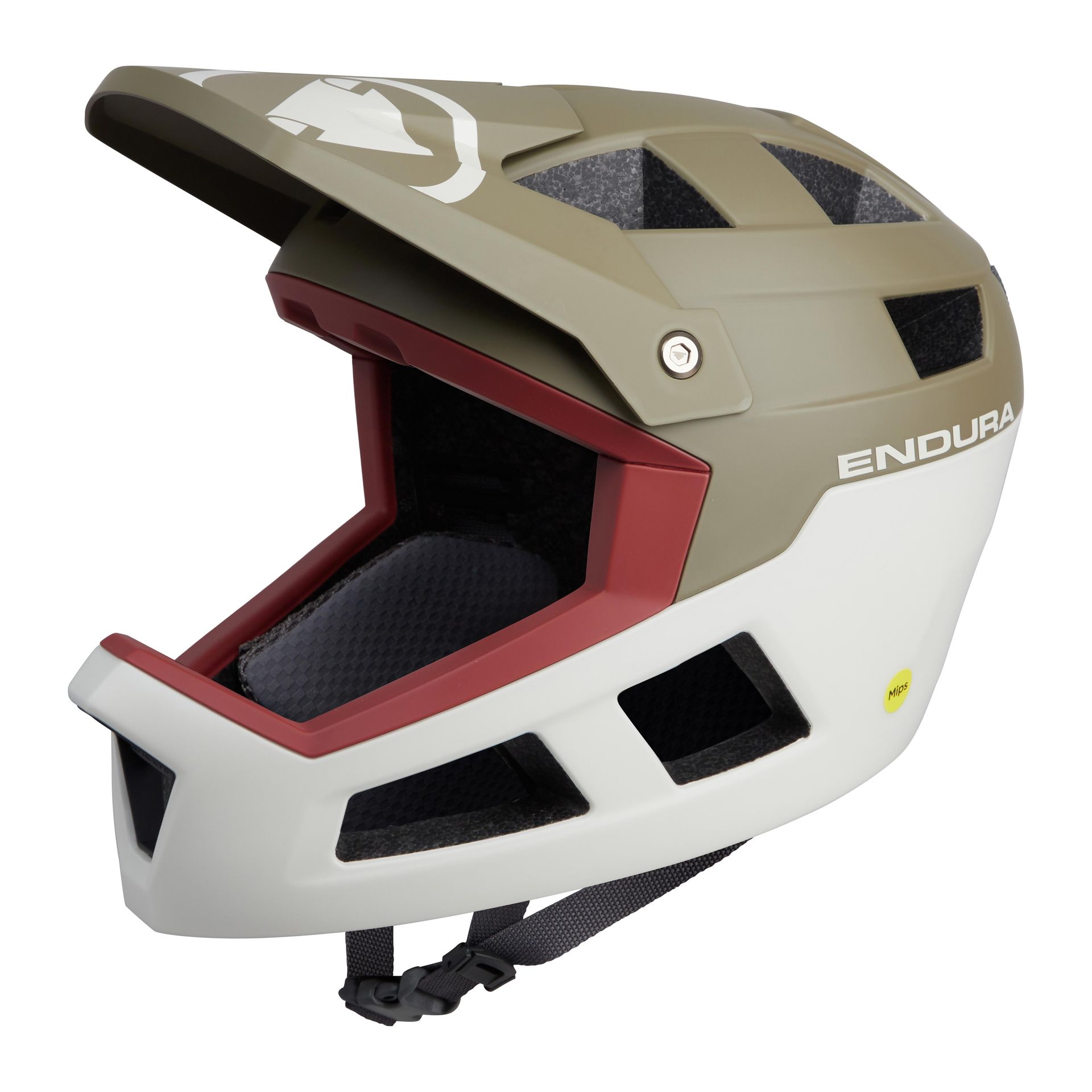 Kask integralny Endura Singletrack MIPS Tweed Green S-M