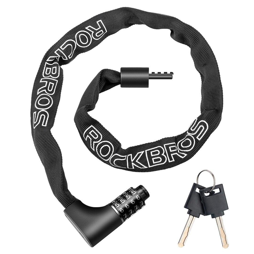 Zapięcie rowerowe Rockbros 3230002001 łańcuch 95cm
